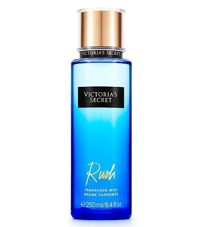 Victoria's Secret Rush Fragrance Mist 250 ml. *แพคเกจใหม่ 2016* สเปร์ยน้ำหอม ให้ความหอมรัญจวนใจ กลิ่นติดทนนาน 7-12 ชั่วโมง กลิ่นโทนผลไม้ผสมกับกลิ่นดอกไม้ หอมหวานสดชื่นคะ