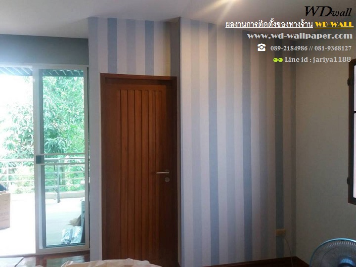 ไอเดียการแต่งบ้านสวย ด้วยวอลเปเปอร์ติดผนัง By wdwall 2