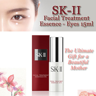 SK-II Facial Treatment Essence Eye 15g. เซรั่มทรงประสิทธิภาพ ช่วยลดความหมองคล้ำ และริ้วรอยตื้นบริเวณผิวรอบดวงตาได้ทันที ด้วยแรงบันดาลใจจากการวิจัยที่ยาวนานกว่า 10 ปี กลายมาเป็น ซีรั่มเพื่อผิวรอบดวงตาที่ช่วยลดเลือนรอยคล้ำและริ้วรอย