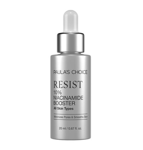 **พร้อมส่ง**Paula's Choice Resist 10% Niacinamide Booster 20ml. บูสเตอร์เซรั่มวิตามินบี3เข้มข้น 10% ช่วยให้รูขุมขนกระชับขึ้นอย่างเห็นผล และช่วยลดเลือนริ้วรอยเหี่ยวย่นต่างๆ ได้ดี  ต่อต้านริ้วรอยแห่งวัย กระชับรูขุมขน เหมาะสำหรับทุกสภาพผิว ช่วยให้ผิวสว่