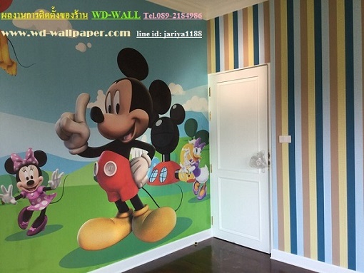 ไอเดียการแต่งบ้านสวย ด้วยวอลเปเปอร์ติดผนัง By wdwall 2
