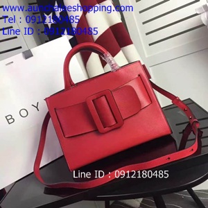 Boyy Bobby leather shoulder bag Top Hiend หนังแท้ลายริ้วล่องแสนสวย เหมือนแท้แยกไม่ออก 