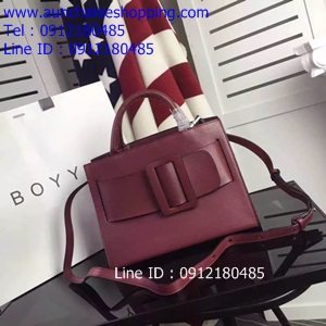 Boyy Bobby leather shoulder bag Top Hiend หนังแท้ลายริ้วล่องแสนสวย เหมือนแท้แยกไม่ออก 