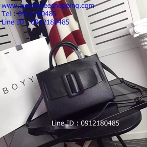 Boyy Bobby leather shoulder bag Top Hiend หนังแท้ลายริ้วล่องแสนสวย เหมือนแท้แยกไม่ออก 