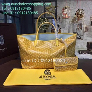 Goyard Paris Shopping bag Hiend Size 16 นิ้ว งานหนังแท้ งานสวยพร้อมส่ง