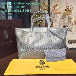 Goyard Paris Shopping bag Hiend Size 16 นิ้ว งานหนังแท้ งานสวยพร้อมส่ง