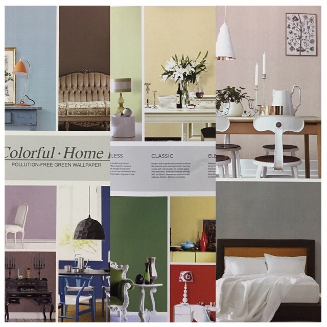 wallเฉดสี กว้าง53ซม ยาว10ม 5ตรม เลือกได้ ห้องสวยเด่น ง่ายๆ