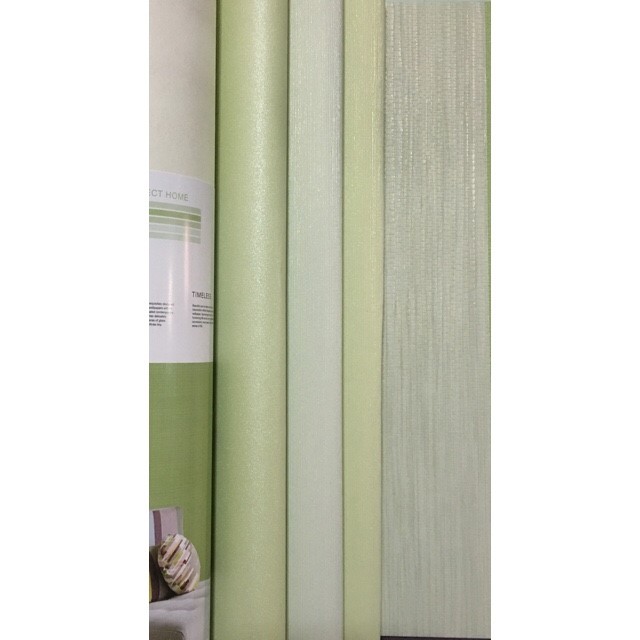 wallเฉดสี โทนเขียว กว้าง53ซม ยาว10ม 5ตรม เลือกได้ ห้องสวยเด่น ง่ายๆ