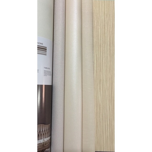 wallเฉดสี ครีม กว้าง53ซม ยาว10ม 5ตรม เลือกได้ ห้องสวยเด่น ง่ายๆ