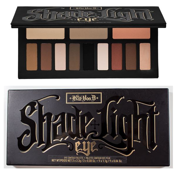 *พร้อมส่ง*Kat Von D Shade + Light Eye Contour Palette พาเลทอายแชโดว์ที่มาพร้อม 3 กลุ่มสี ได้แก่ สี neutral, สี cool และสี warm เหมาะเป็นอย่างยิ่งสำหรับทุกโอกาส มาพร้อมเม็ดสีแน่นติดทนนานตลอดวัน