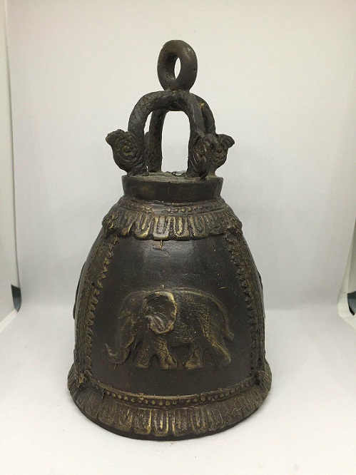 R012 ระฆัง ทองเหลืองโบราณ Antique Bronze Bell