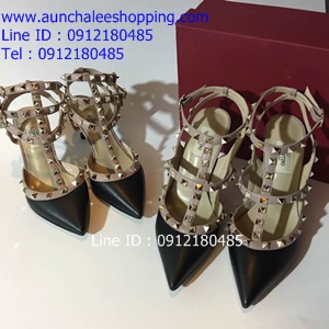 Valentino rock stud heels เกรด Hiend  งานหนังแท้ สวยมากๆคะ
