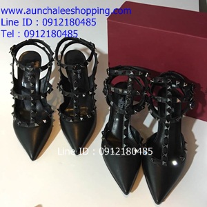 Valentino rock stud heels เกรด Hiend  งานหนังแท้ สวยมากๆคะ