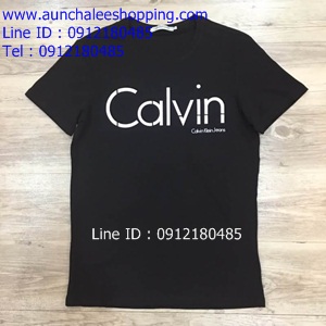 Ck T Shirt  เกรด Hiend สกรีนโลโก้แบรนด์ สไตล์เรียบหรู เนื้อผ้าขั้นเทพคะ