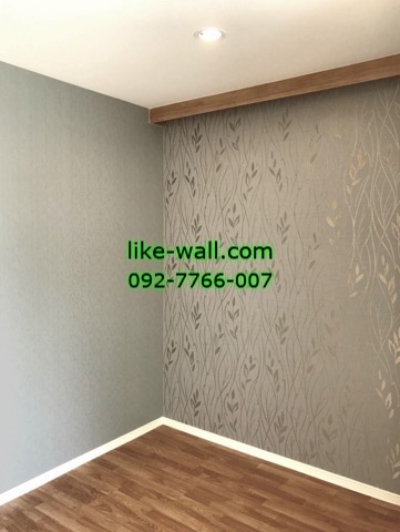 ตัวอย่าง ติดวอลเปเปอร์ คอนโดลุมพินี มิกซ์ เทพารักษ์-ศรีนครินทร์