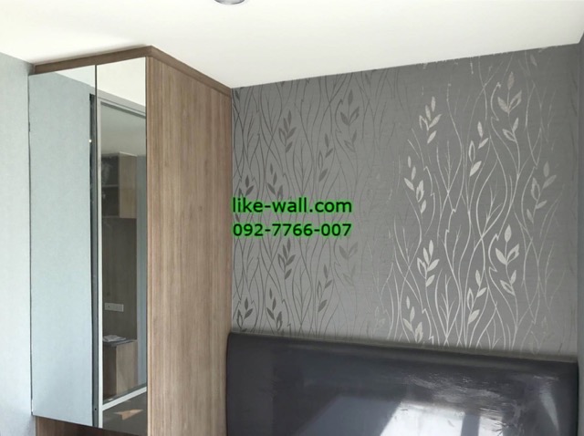 ติดวอลเปเปอร์ คอนโด LPN เทพารักษ์-ศรีนครินทร์