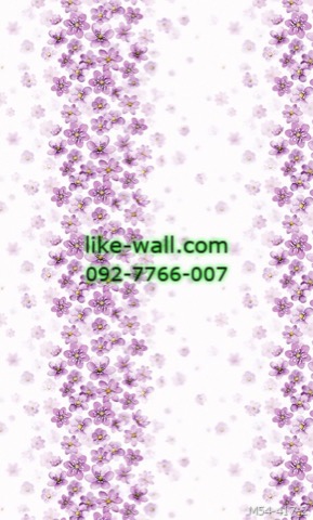 วอลเปเปอร์ ลายดอกไม้ สีม่วง