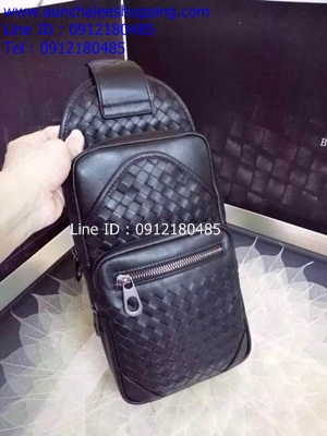 Bottega Veneta belt bag Top Hiend งานหนังแท้ถักทอลายแสนสวย งานคุณภาพดี