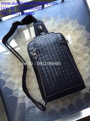 Bottega Veneta belt bag Top Hiend งานหนังแท้ถักทอลายแสนสวย งานคุณภาพดี