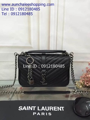 Saint Laurent Paris leather bag Top Hiend Size 24 cm งานหนังแท้ สวยเหมือนแท้ อะไหล่สีสวยทนทาน