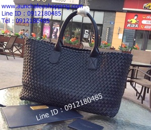 Bottega Veneta leather Shoulder bag งาน Hiend งานหนังแท้ถักทอลาย งานคุณภาพดี