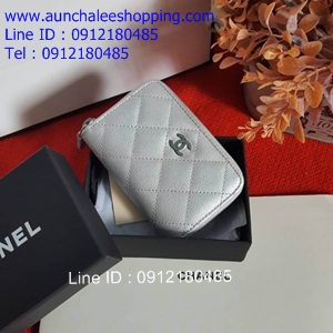 Chanal card holder original leather new collection งานหนังแท้ สวยเหมือนแท้  