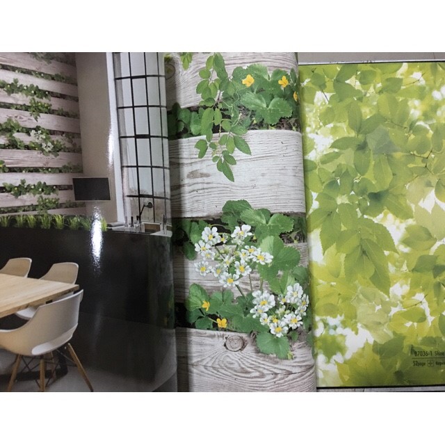 wallอิฐ ไม้ เกาหลี3DLoft ใหญ่15ตรม กว้าง1.06ม ยาว15.6ม c