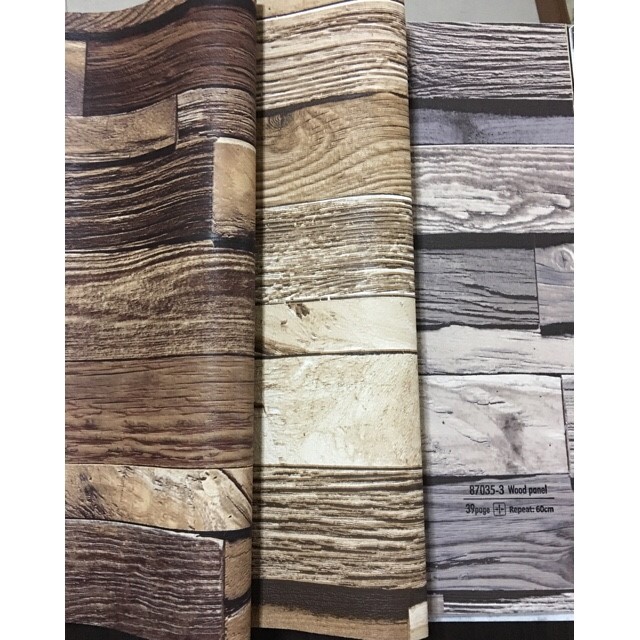 wallอิฐ ไม้ เกาหลี3DLoft ใหญ่15ตรม กว้าง1.06ม ยาว15.6ม c