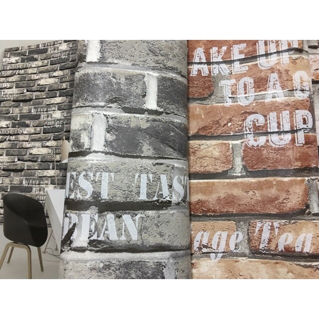 wallอิฐ ไม้ เกาหลี3DLoft ใหญ่15ตรม กว้าง1.06ม ยาว15.6ม c