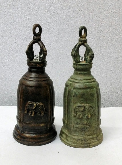 R129 ระฆัง ทองเหลืองโบราณ(ราคาต่อชิ้น) Antique Bronze Bell