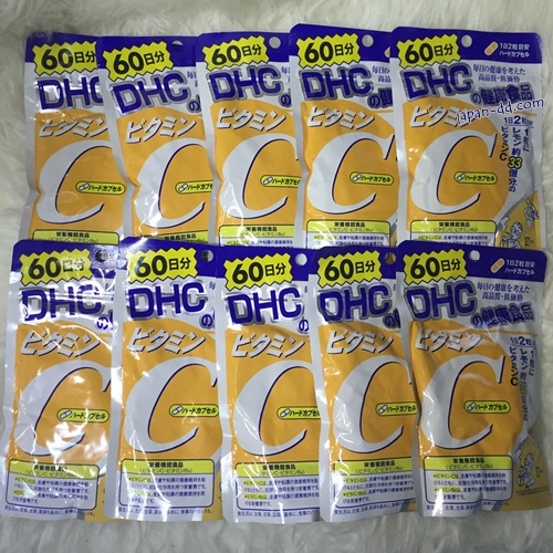 DHC Vitamin C 60 วัน x 10 ถุง