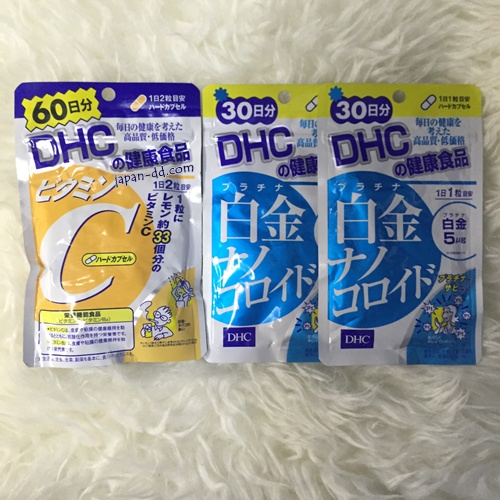 DHC Vitamin C + Platinum Nano 60 วัน 