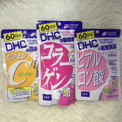 DHC Vitamin C + COLLAGEN + HYARURON 60 วัน 