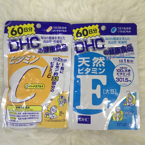 DHC Vitamin C + E 60 วัน 
