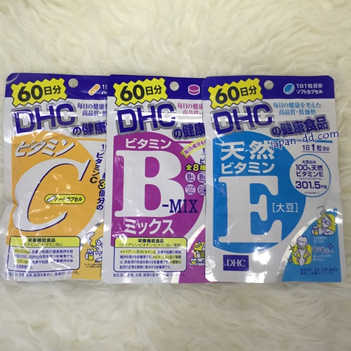 DHC Vitamin C + B + E 60 วัน