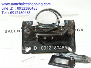 Balenciaga bag 38 cm เกรด Top Hiend งานหนังแท้ ยิ่งใช้หนังยิ่งเหมือนแท้