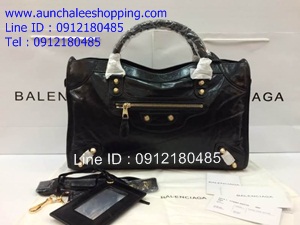 Balenciaga bag 38 cm เกรด Top Hiend งานหนังแท้ ยิ่งใช้หนังยิ่งเหมือนแท้