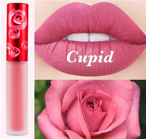 *พร้อมส่ง*Lime Crime Velvetines Liquid Matte Lipstick # Cupid สีนู้ดชมพูแสนหวาน สีสวยในเซ็ท True Love ที่สาวๆเรียกร้องอยากให้ทำแท่งเดี่ยวขายแยกออกมา ลิปสติกเนื้อลิควิด ที่ทาออกมาจะเป็นโทนสีด้านๆ สวยมากๆ ติดทนทั้งวัน โดดเด่นด้วยเม็ดสี ที่แน่น ชัดเจน ไม่ตกร