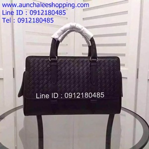 Bottega Veneta leather Top handle bag  Hiend size 32 cm งานหนังแท้ ถักทอลายแสนสวย งานคุณภาพดี