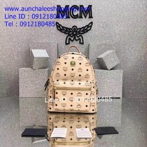 MCM backpack Hiend งานหนังแท้ งานสวยเหมือนแท้ งานคุณภาพดี น่าใช้มากๆคะ