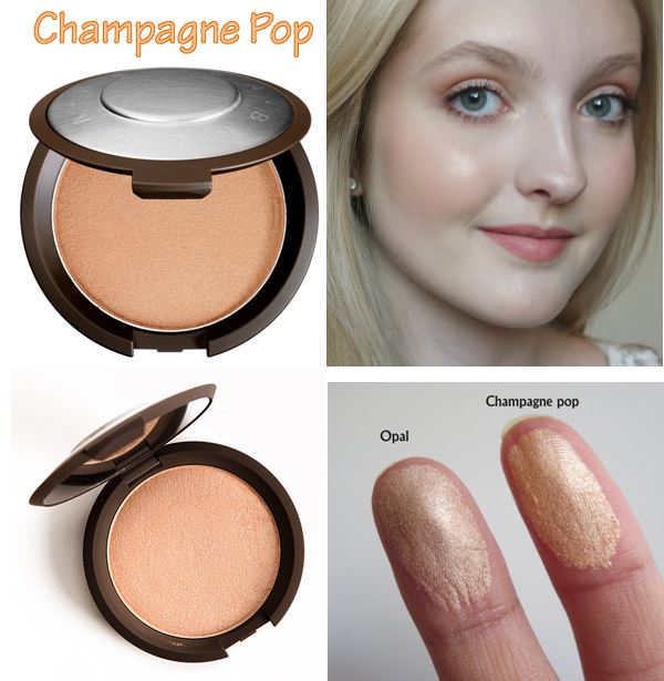 **พร้อมส่ง**BECCA Shimmering Skin Perfector Pressed 8 g. สี Champagne Pop แป้งไฮไลท์ที่มาพร้อมประกายชิมเมอร์เนื้อละเอียดบางเบาที่ช่วยสะท้อนแสงให้ผิว สี Champagne Pop สีจะออกทองๆโกลด์ๆหน่อยค่ะ พอมาปัดที่หน้าแล้วสีสวยมากค่ะ หน้าพุ่งมาก แต่ดูไม่หน้ามัน ดูหน้