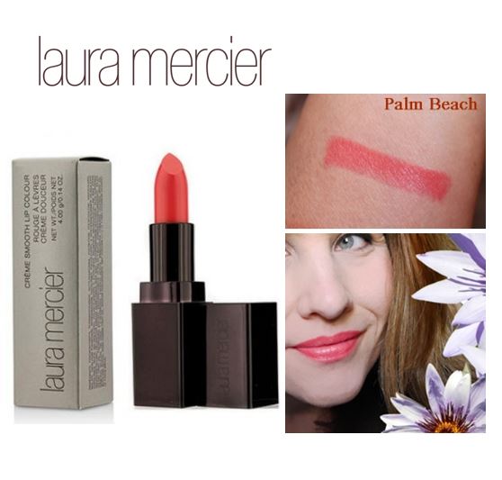 **พร้อมส่ง**Laura Mercier Creme Smooth Lip Colour #Palm Beach 4g. ลิปสติกเนื้อครีมเนียนนุ่ม ดุจความอ่อนละมุนของกลีบกุหลาบ ในคอลเลคชั่นสุดหรูจาก Laura Mercier