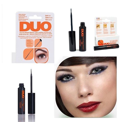 **พร้อมส่ง**Duo Brush On Striplash Adhesive Dark Tone 5g. กล่องส้ม กาวติดขนตาปลอมแบรนด์ดังจาก USA ใช้งานง่ายยิ่งขึ้นด้วยหัวแปรงเรียวแหลม กาวเนื้อครีมสีดำ แห้งไวไม่ทิ้งคราบ เมื่อแห้งแล้วจะเนียนไปกับแนวขนตาอย่างเป็นธรรมชาติ สามารถกันน้ำ กันเหงื่อ ให้ขนตาปลอ