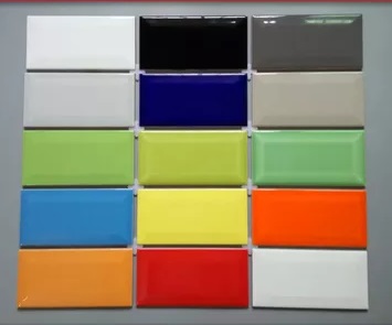subway caramic tile 75*150 มม. 