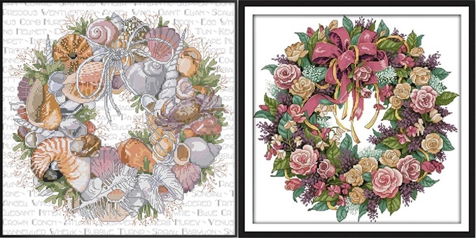 A wreath (ไม่พิมพ์/พิมพ์ลาย)