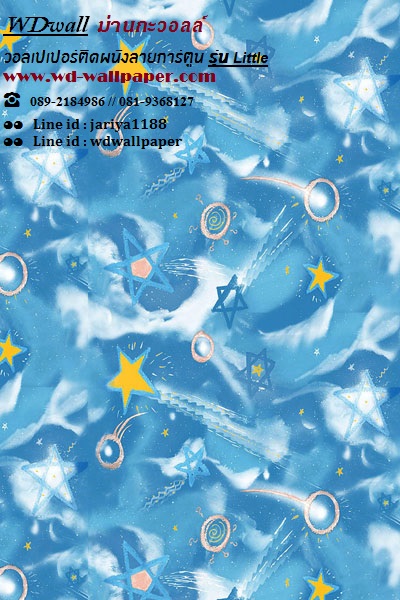 wd2 wallpaperติดผนัง ลายการ์ตูนตกแต่งห้องเด็ก ลายน่ารักๆ #2