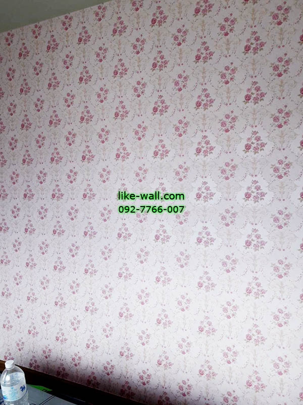 ตัวอย่างผลงาน ติดวอลเปเปอร์ ที่ซอยสุขสวัสดิ์ 76