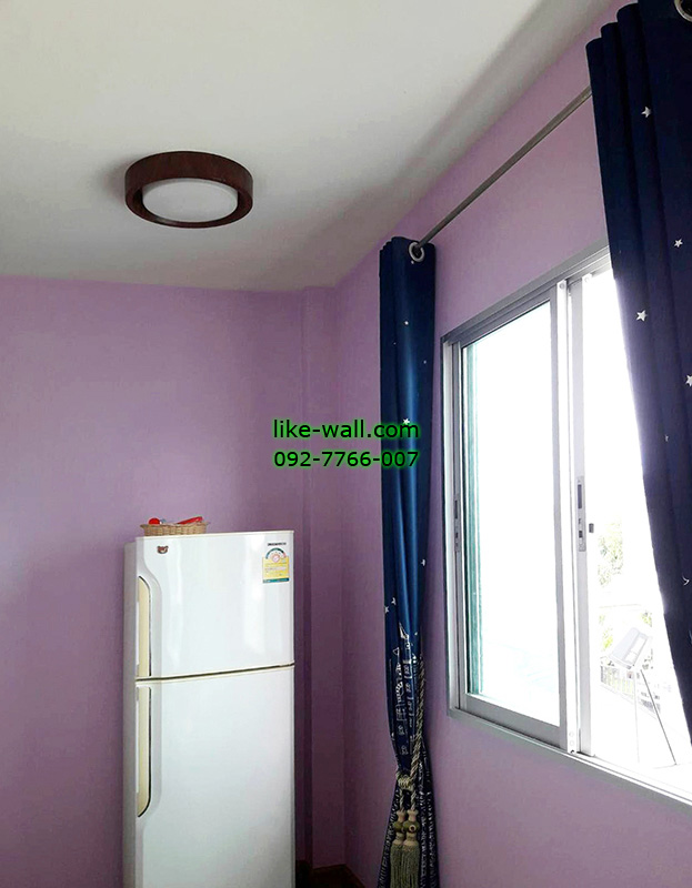 ตัวอย่างติดตั้งวอลเปเปอร์ ย่านสุขสวัสดิ์