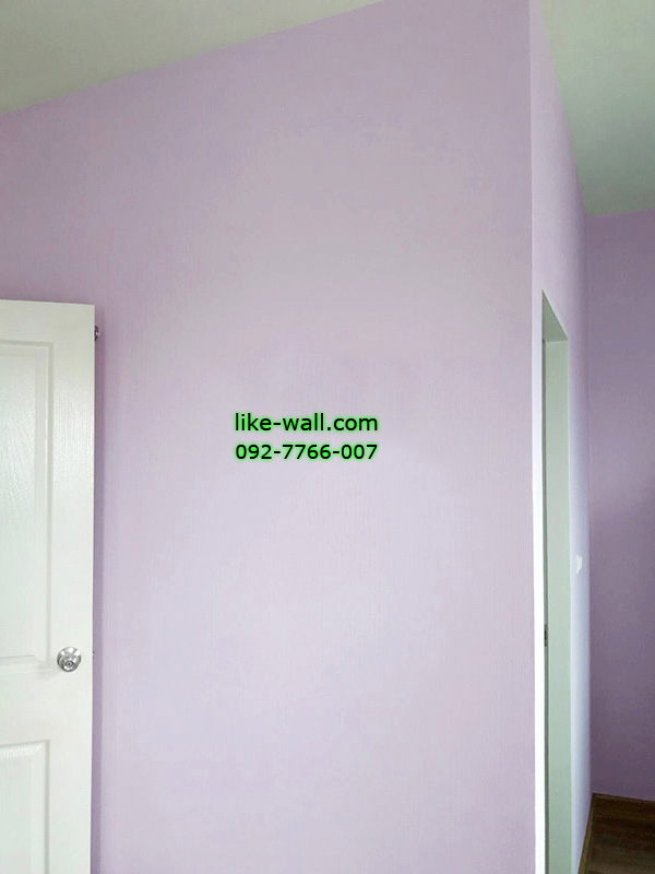 ตัวอย่างผลงาน ย่านสุขสวัสดิ์ 76 ติดตั้งวอลเปเปอร์ จากทางร้าน 