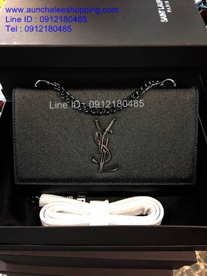 Saint Laurent Paris leather shoulder bag Top Hiend Size 24 cm งานหนังแท้ สวยเหมือนแท้ งานคุณภาพดีน่าใช้